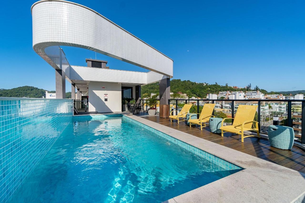 Aion Suites 103 - Compacto E Luxuoso Loft - Rooftop Com Piscina E Academia - A Poucos Passos Da Praia Bombinhas Exterior photo